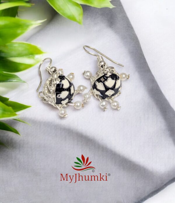 Oxidised Jhumka Earring For Women